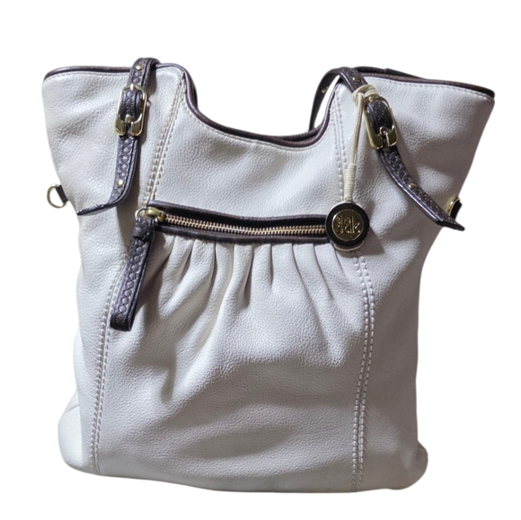 The Sak Handbags - The Sak Tan Tote with Brown Accents
